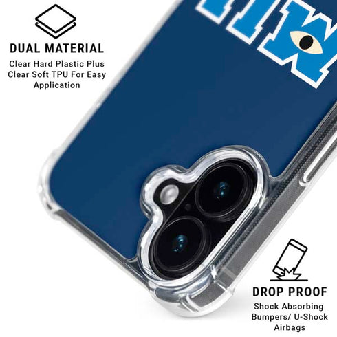 Disney Monsters University MU Logo iPhone 16 MagSafe Case