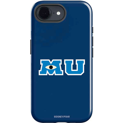 Disney Monsters University MU Logo iPhone 16e Impact Case
