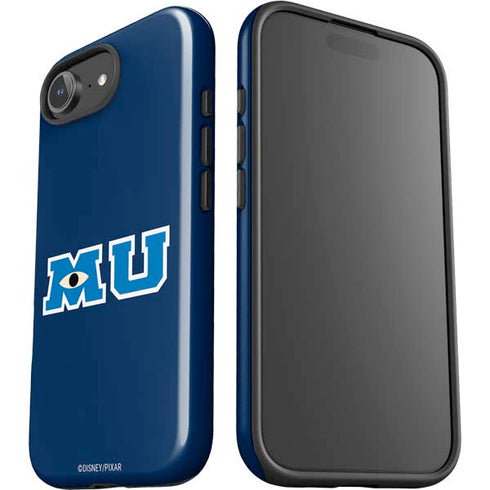 Disney Monsters University MU Logo iPhone 16e Impact Case