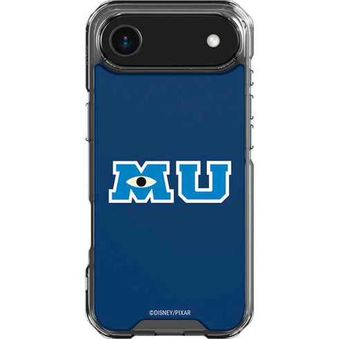 Disney Monsters University MU Logo iPhone 17 Air Clear Case