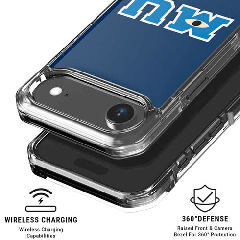 Disney Monsters University MU Logo iPhone 17 Air Clear Case