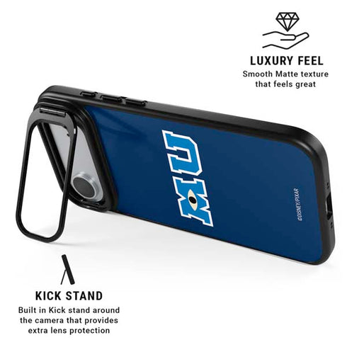 Disney Monsters University MU Logo iPhone 17 Air Kickstand Case