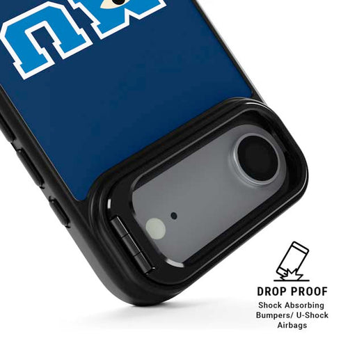 Disney Monsters University MU Logo iPhone 17 Air Kickstand Case