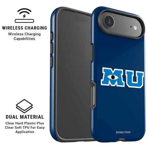 Disney Monsters University MU Logo iPhone 17 Air Magsafe Impact Case