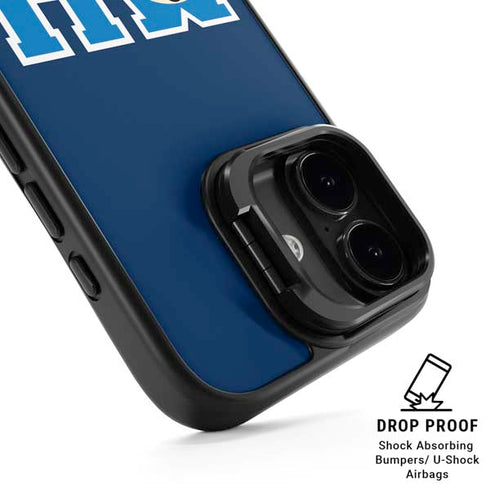 Disney Monsters University MU Logo iPhone 17 Kickstand Case
