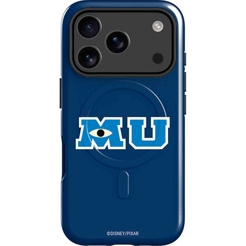 Disney Monsters University MU Logo iPhone 17 Pro Magsafe Impact Case