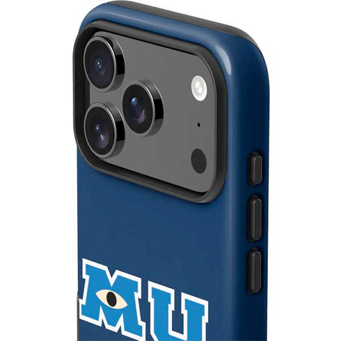 Disney Monsters University MU Logo iPhone 17 Pro Max Impact Case