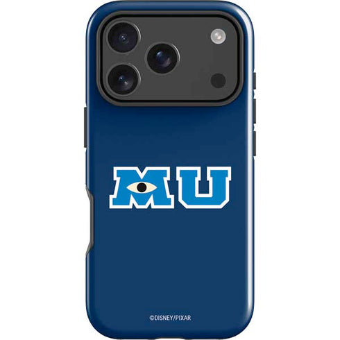 Disney Monsters University MU Logo iPhone 18 Pro Impact Case