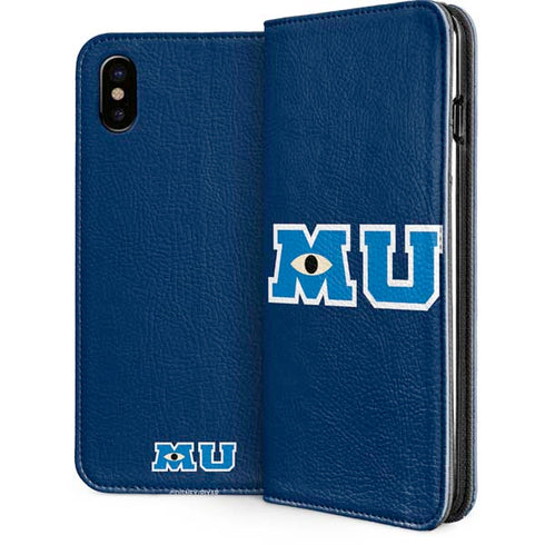 Disney Monsters University MU Logo iPhone 8 Folio Case
