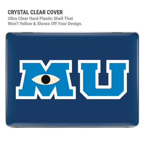 Disney Monsters University MU Logo MacBook Cases