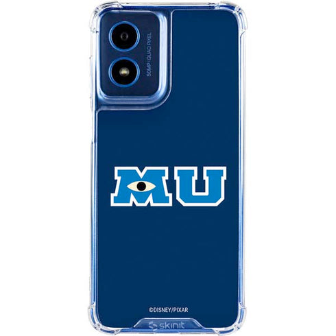 Disney Monsters University MU Logo Moto G 5G (2024) Clear Case