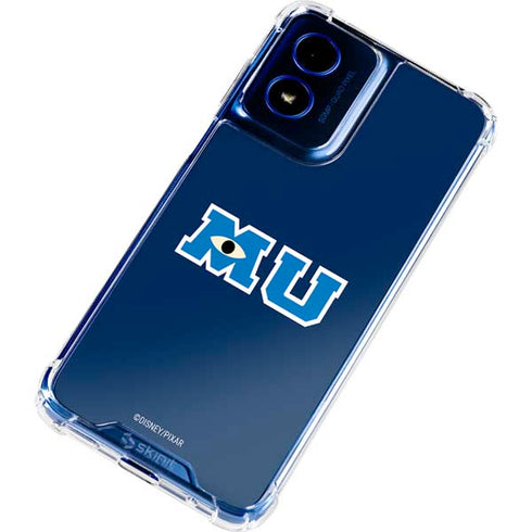 Disney Monsters University MU Logo Moto G 5G (2024) Clear Case