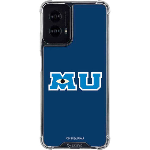 Disney Monsters University MU Logo Moto G Power 5G (2024) Clear Case