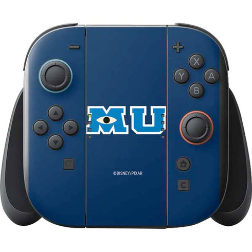 Disney Monsters University MU Logo Nintendo Switch 2 (2025) with Joy-Con Skin