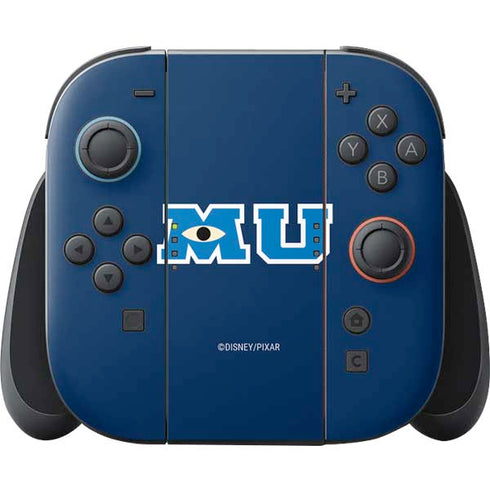 Disney Monsters University MU Logo Nintendo Switch 2 (2025) Joy-Con Controller Skin