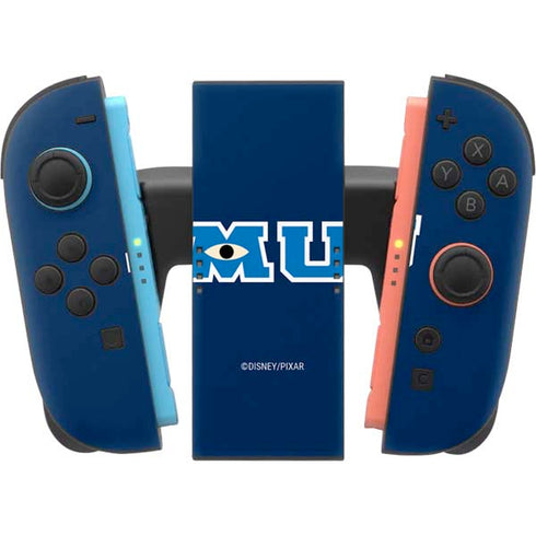 Disney Monsters University MU Logo Nintendo Switch 2 (2025) Joy-Con Controller Skin