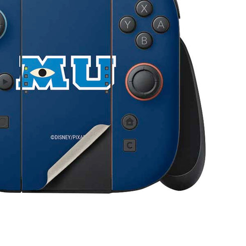 Disney Monsters University MU Logo Nintendo Switch 2 (2025) Joy-Con Controller Skin