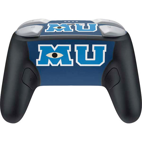 Disney Monsters University MU Logo Nintendo Switch 2 (2025) Pro Controller Skin