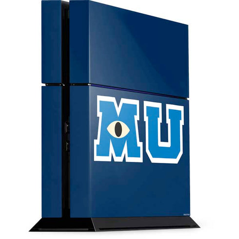 Disney Monsters University MU Logo PlayStation PS4 Skins
