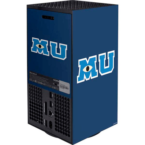 Disney Monsters University MU Logo XBox Series X Digital Edition Bundle Skin