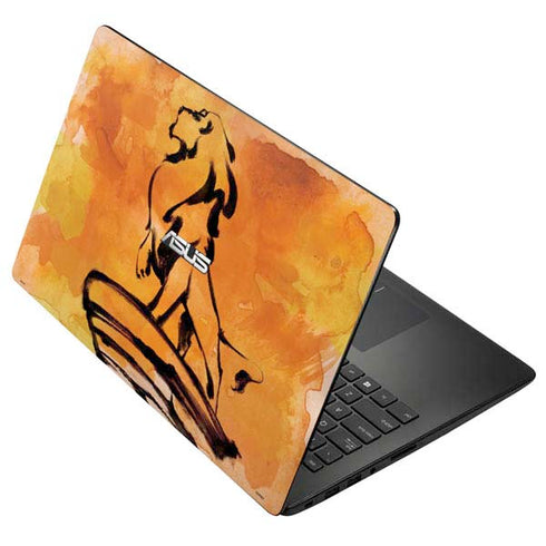Disney The Lion King Mufasa Water Color Art Asus X502CA 15.6 Skin
