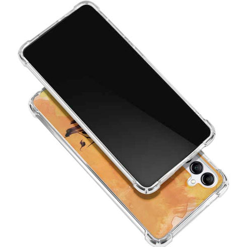 Disney The Lion King Mufasa Water Color Art Gabb Phone 4 Clear Case