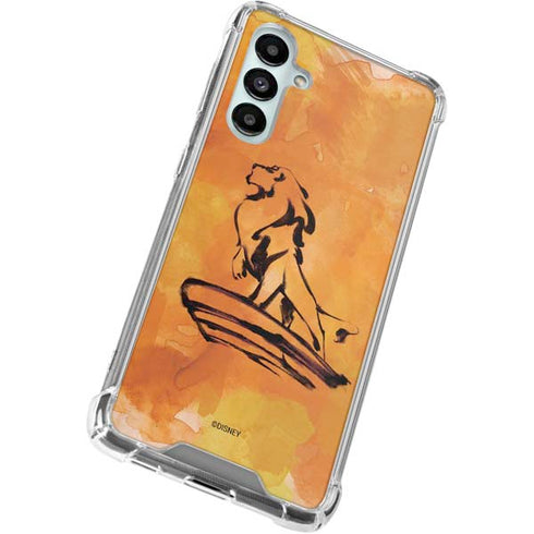 Disney The Lion King Mufasa Water Color Art Galaxy A16 5G Clear Case