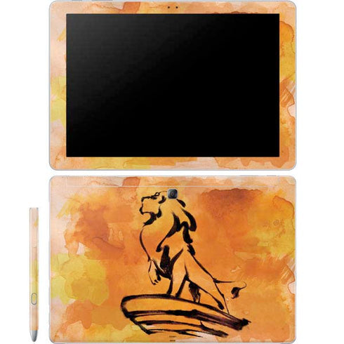 Disney The Lion King Mufasa Water Color Art Galaxy Book 12in Skin