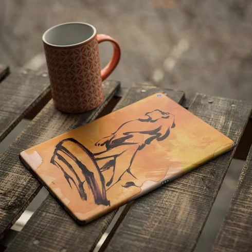 Disney The Lion King Mufasa Water Color Art iPad Skins