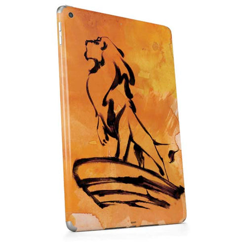 Disney The Lion King Mufasa Water Color Art Apple iPad Skin