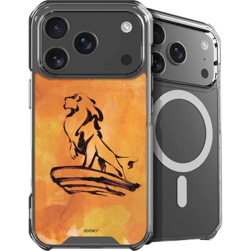Disney The Lion King Mufasa Water Color Art iPhone 18 Pro MagSafe Case