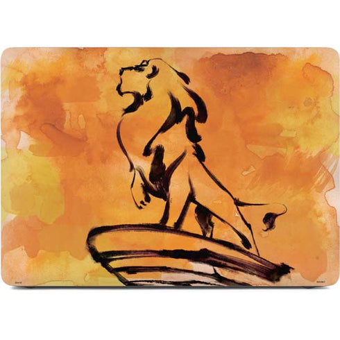 Disney The Lion King Mufasa Water Color Art Apple MacBook Air Skin