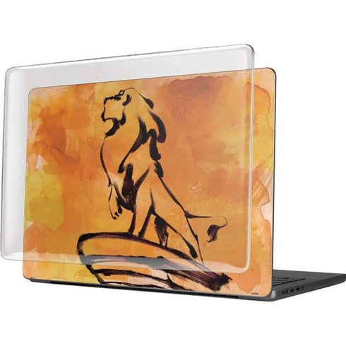 Disney The Lion King Mufasa Water Color Art MacBook Pro 14in (2021-24) Case plus Skin