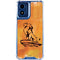 Disney The Lion King Mufasa Water Color Art Moto G 5G (2024) Clear Case