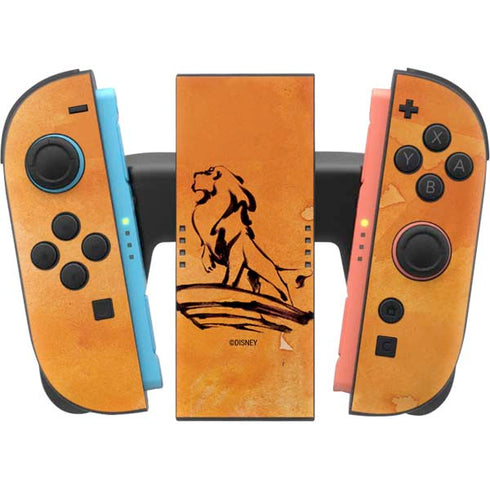 Disney The Lion King Mufasa Water Color Art Nintendo Switch 2 (2025) Joy-Con Controller Skin