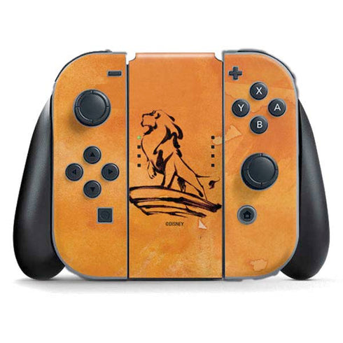 Disney The Lion King Mufasa Water Color Art Nintendo Skins