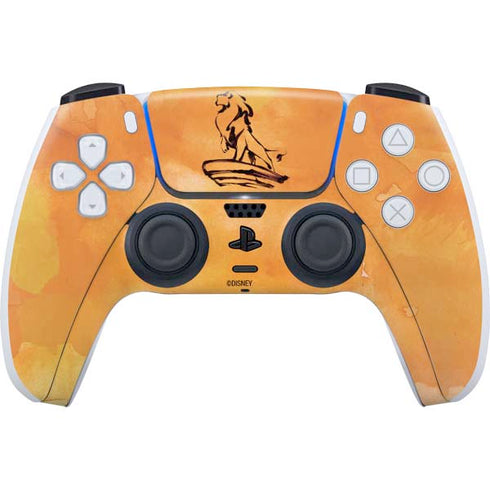 Disney The Lion King Mufasa Water Color Art PlayStation PS5 Skins