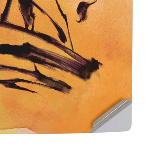 Disney The Lion King Mufasa Water Color Art PS5 Slim Digital Edition Console Skin