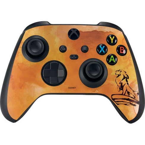 Disney The Lion King Mufasa Water Color Art Xbox Series X Skins
