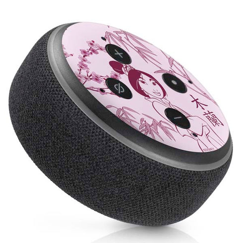 Disney Mulan Character Art Amazon Echo Dot Skin