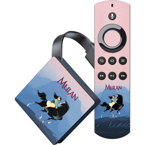Disney Mulan Riding Khan Amazon Fire TV Skin