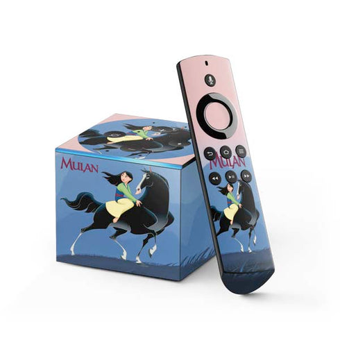 Disney Mulan Riding Khan Fire TV Cube Skin