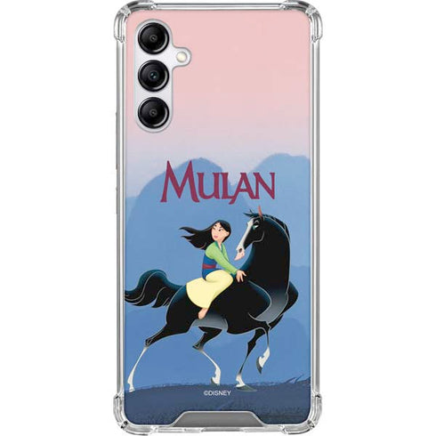 Disney Mulan Riding Khan Gabb Phone 4 Clear Case