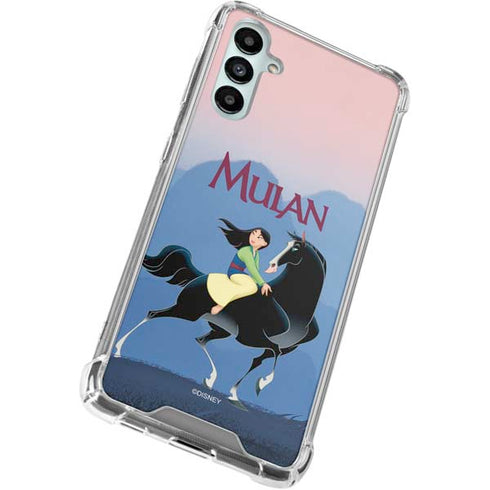Disney Mulan Riding Khan Gabb Phone 4 Clear Case