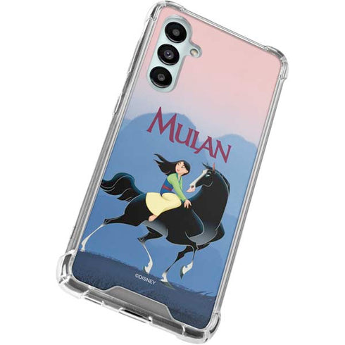 Disney Mulan Riding Khan Galaxy A16 5G Clear Case
