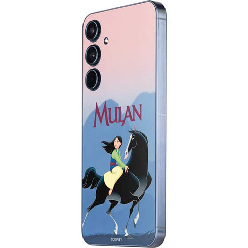 Disney Mulan Riding Khan Galaxy A36 5G Skin