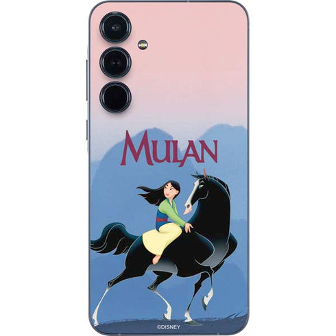 Disney Mulan Riding Khan Galaxy A55 5G Skin