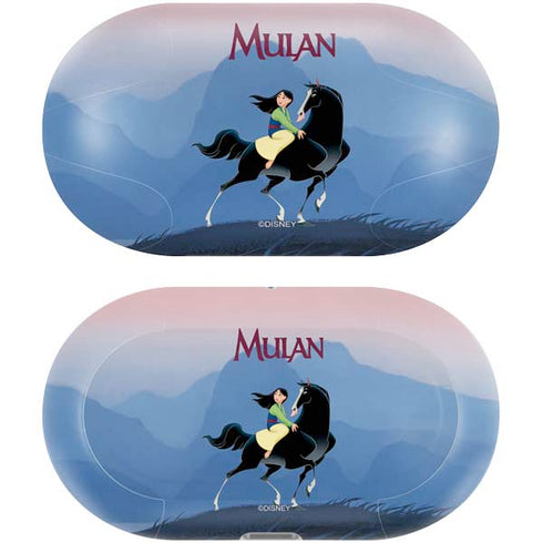 Disney Mulan Riding Khan Galaxy Buds Plus Skin