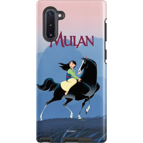 Disney Mulan Riding Khan Galaxy Cases