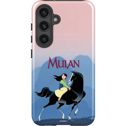 Disney Mulan Riding Khan Galaxy S25 Impact Case